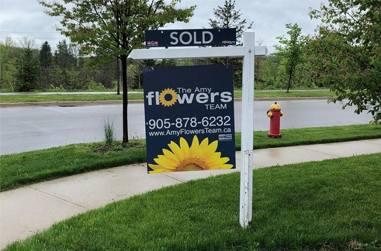 Real Estate Sign Post Installation Milton List 2 Close